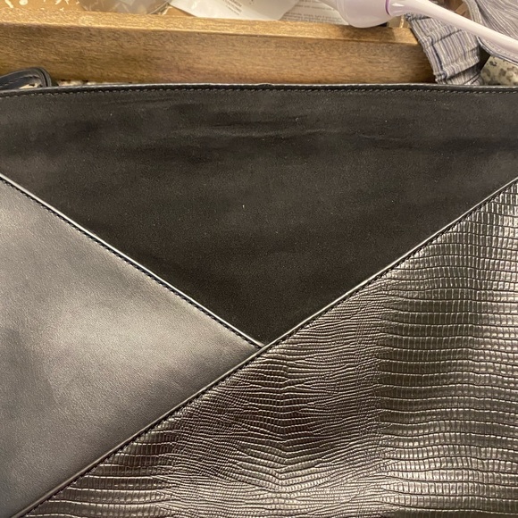 Zara Black Envelope Clutch - Picture 5 of 5